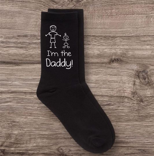 Daddy Socks Mens I'm The Daddy Socks Fathers Day Dad Present Boyfriend Husband Uncle
