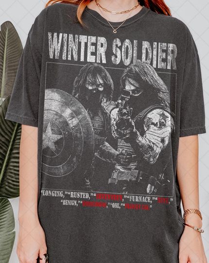 Winter Soldier T-Shirt, Winter Soldier BUCKYY Bn Barnes Bootleg Fan Tee T-Shirt, Gift For Women and Man Unisex T-Shirt