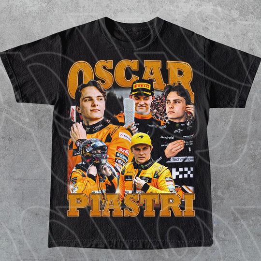 Oscar Piastri Vintage T-Shirt, Gift For Women and Man Unisex T-Shirt