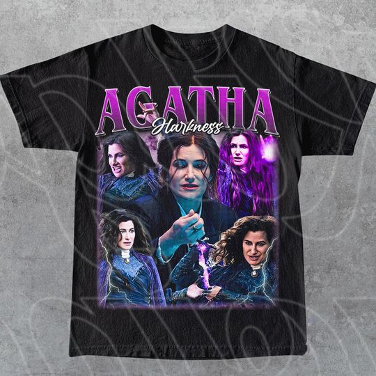 Agatha Harkness Vintage T-Shirt, Gift For Women and Man Unisex T-Shirt