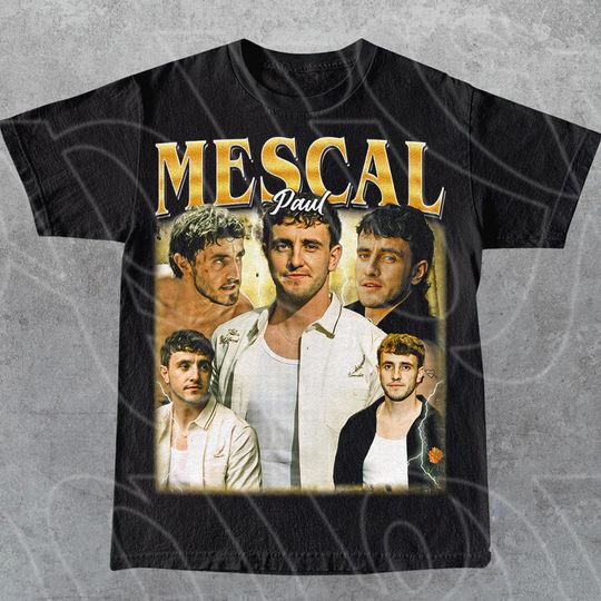 Paul Mescal Vintage T-Shirt, Gift For Women and Man Unisex T-Shirt