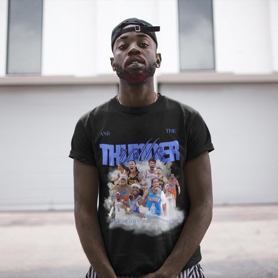 OKC Thunder - Thunder Rolls T-Shirt - Oklahoma City Basketball