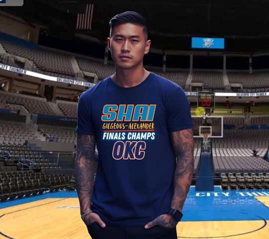 Shai Gilgeous-Alexander T-Shirt, OKC Thunder Basketball Fan Apparel