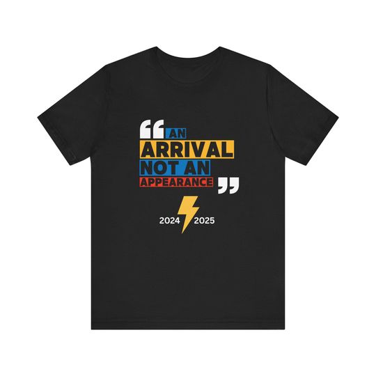 An Arrival Not an Appearance T-Shirt | OKC Basketball Unisex Tee