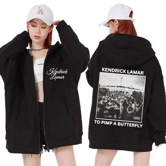 Kendrick Lamar Double Sided Zip Hoodie