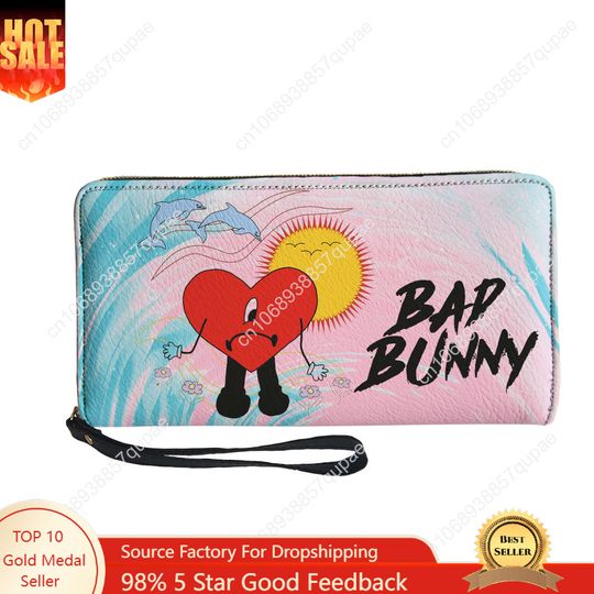 Bad Bunny Leather Wallet
