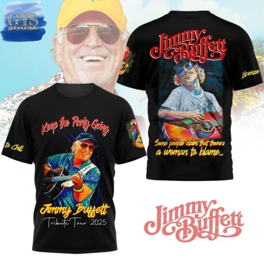 Jimmy Buffett Tribute Tour 2025 T-Shirt