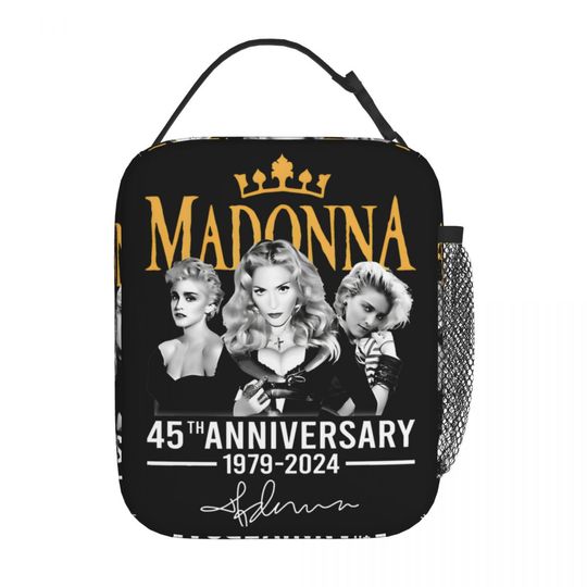 Madonna Insulated Kids Lunch Bag - Pop Music Bento Box