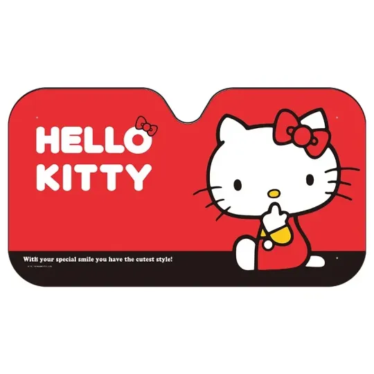 Sanrio Hello Kitty Front Window Car Sunshade
