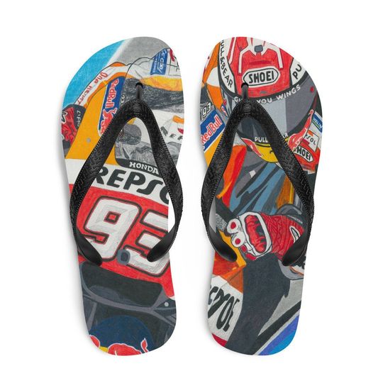 Marquez (Artwork) Flip Flops