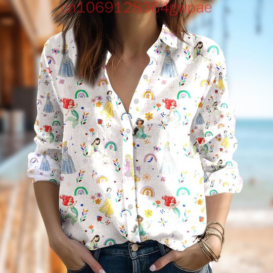 Disney Moana and Maui Women's Blouses Shirt