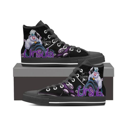 Ursula Disney High Top Sneakers