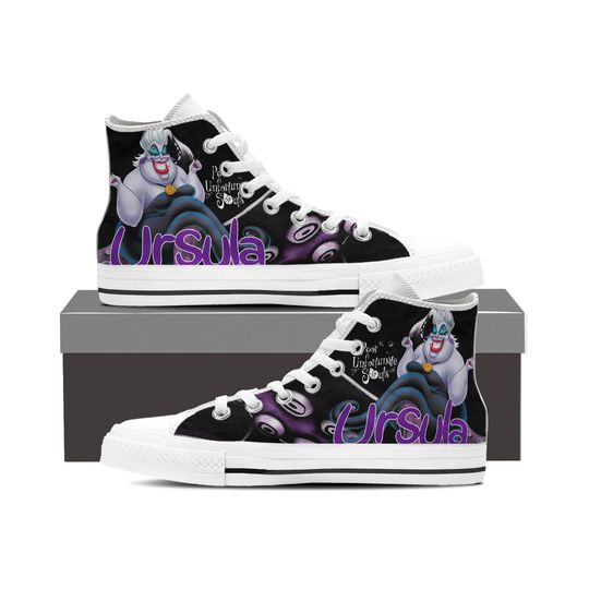 Ursula Disney High Top Sneakers