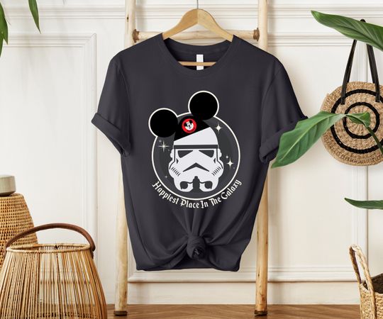 Funny Star Wars Retro Support The Troops StormTrooper Shirt, Galaxy's Edge Holiday Unisex T-shirt Family Birthday Gift Adult Kid Toddler Tee