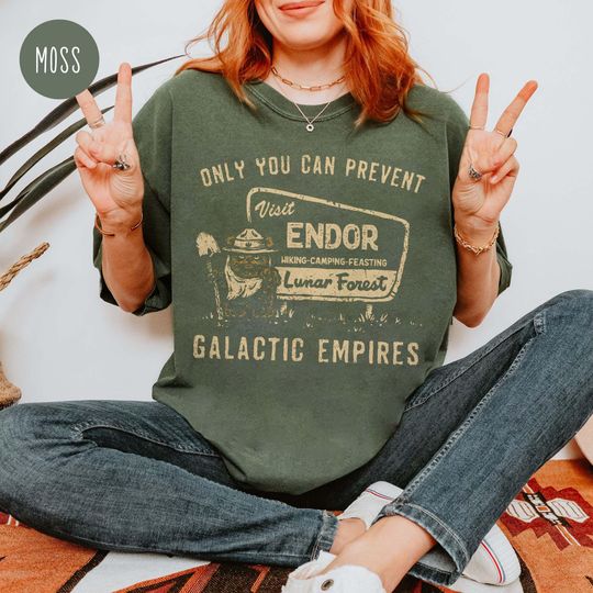 Ewok Star Wars Shirt, Ewok Endor National Park Protect Our Forest Shirt, Vintage Star Wars Forest Camp Shirt, Disney Shirts