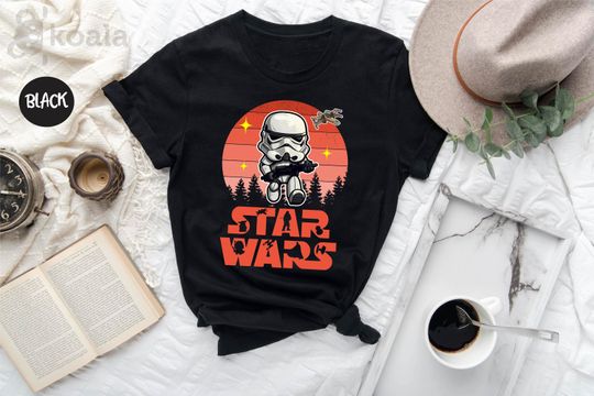 Star Wars Stormtrooper Glow Neon Shirt, Disneyland Family Matching Shirt, Galaxy's Edge, Star Wars Fan, Retro Star Wars Stormtrooper Shirt