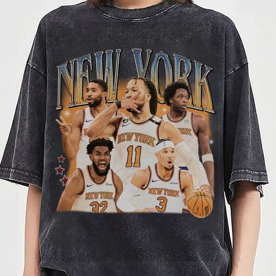 Discover Vintage New York Basketball T-Shirt
