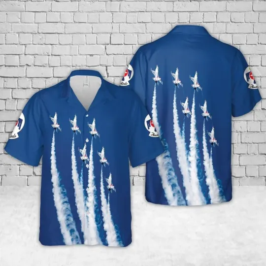 USAF Thunderbirds Show Hawaiian Shirt