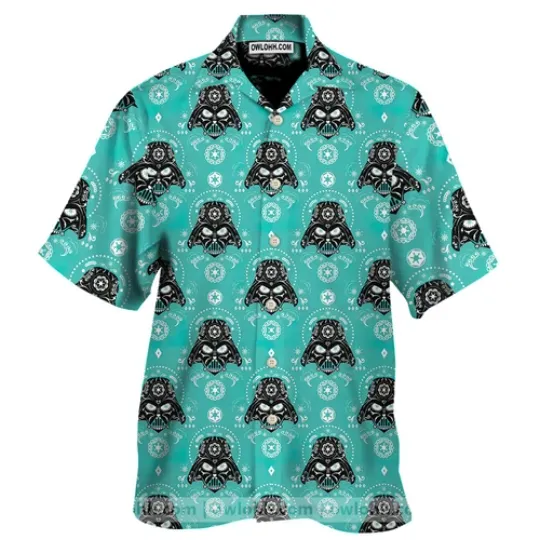 Star Wars Darth Vader Day Of The Dead Hawaiian Shirt
