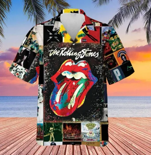 HOTThe Rolling Stones HAWAIIAN shirt 3D HAWAII Mother Day Gift Hot For Men_ua6_2