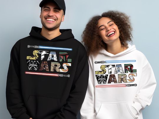 Discover Star Wars Darth Vader Sweatshirt, Disney Star Wars Hoodie, Star Wars Gift Tshirts, Star Wars Fan Tee, Star Wars Tanktop, Cute Yoda Gift Tees