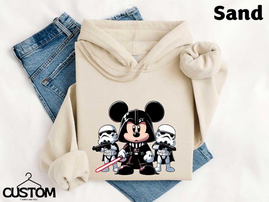 Disney Star Wars Mickey Mouse Hoodie, Star Wars Darth Vader Shirt