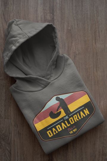 Dadalorian Hoodie, Dad Hoodie, Husband Gift, Father's Day Gift, Gift for him, Gift for Father, Valentine Gift Dad, Dad Gift, Christmas Gift