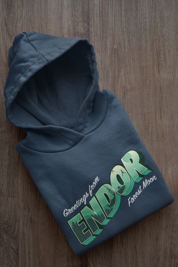 Star Wars Hoodie, Endor Forest Hoodie, Star Wars Geek Parody Hoodie, Star Wars Hoodie, Endor Hoodie, Unisex, Luke Skywalker Hoodie Gift Idea