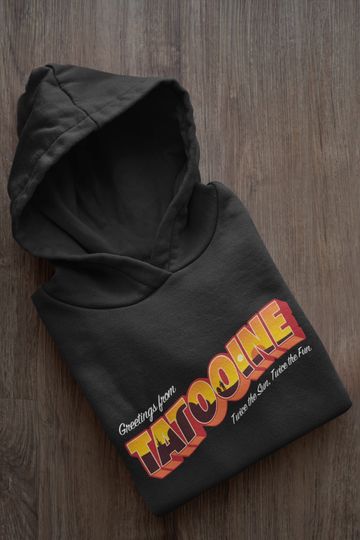 Star Wars Hoodie, Tatooine Sunset Hoodie, Star Wars Geek Parody Hoodie, Star Wars Hoodie, Tatooine Hoodie, Unisex, Luke Skywalker Hoodie