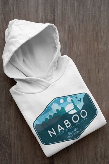 Star Wars Hoodie, Naboo Hoodie, Star Wars Geek Parody Hoodie, Star Wars Hoodie, Naboo Palace Hoodie, Unisex, Luke Skywalker Hoodie, star war