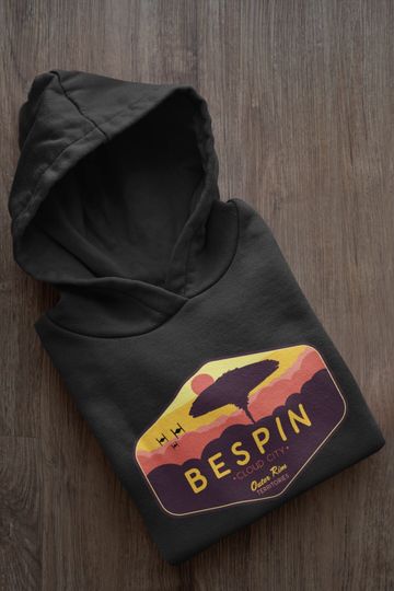 Star Wars Hoodie, Bespin Hoodie, Star Wars Geek Parody Hoodie, Star Wars Hoodie, Bespin City Hoody, Unisex, Luke Skywalker Hoodie, Gift Idea