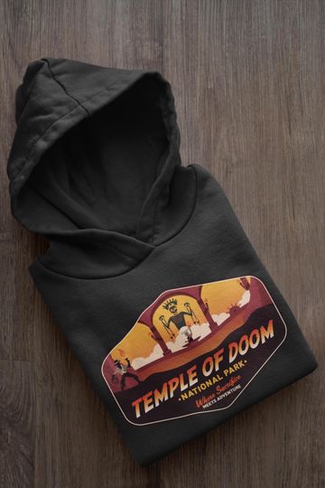 Indiana Jones Temple of Dooom Hoodie, Indiana Jones Hoodie, WDW Magic Kingdom Trip