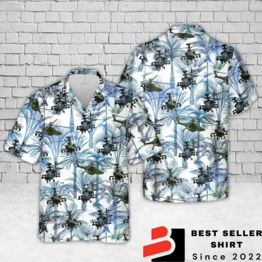 Discover Army Boeing Ah 64 Apache Hawaiian Shirt For Men And Women