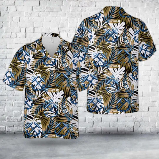 US Coast Guard Boatswain39s Mate BM Hawaiian Shirt
