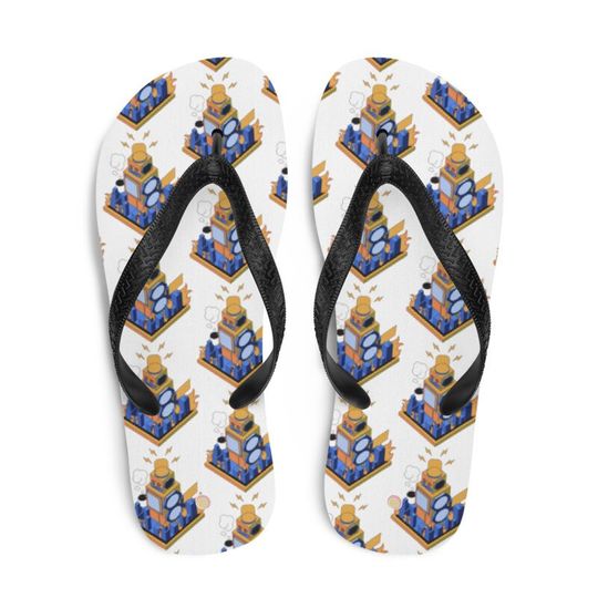 It's Monday - Create Personalised Name, Flip Flop Decor, Robot