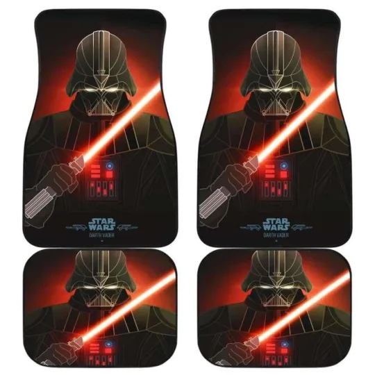 Darth Vader Star Wars Car Floor Mat Front with Back
