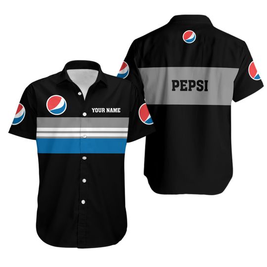 Pepsi Hawaiian Shirt, Pepsi Fan, Summer aloha vacaion Shirt