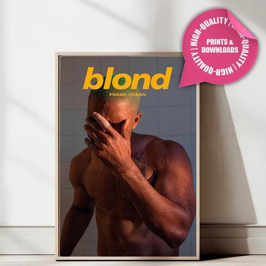 Blond - Frank Ocean Album Cover Poster