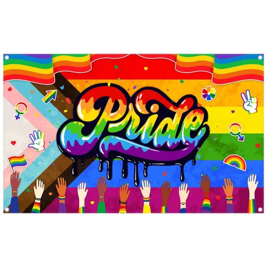 Pride Month Rainbow Tapestry | Gay Pride Tapestry | Pride Month | LGBT Gift