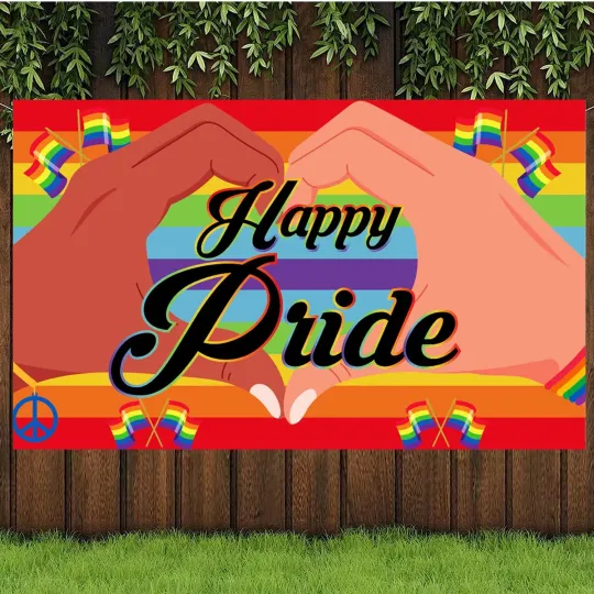 Happy Pride Tapestry | Gay Pride Tapestry | Pride Month | LGBT Gift