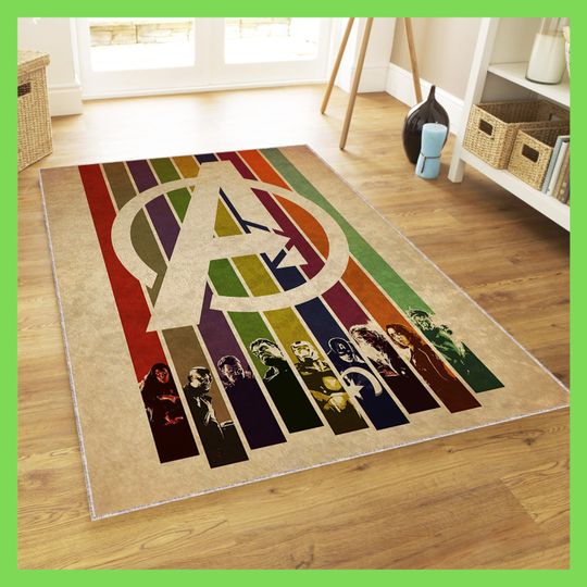 Superhero Rug, Cool Rug for Boys' room, Boys room Decoration, Christmas Gift for your Son, Superhelden-Teppich,Teppich fr Jungenzimmer