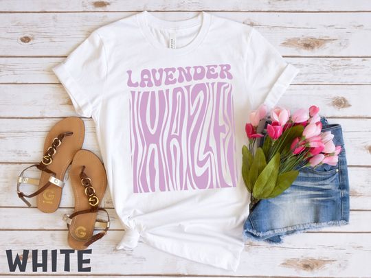 Lavender Haze T-Shirt, Y2K Concert Tee, Eras Tour Shirt