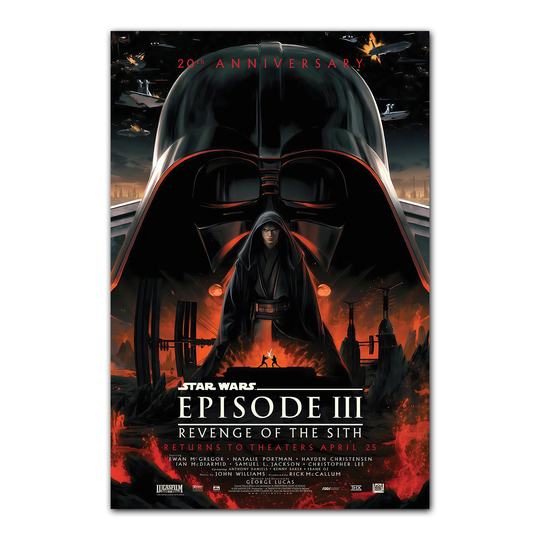 Star Wars Episode III Revenge Of The Sith 20th Anniversary Poster