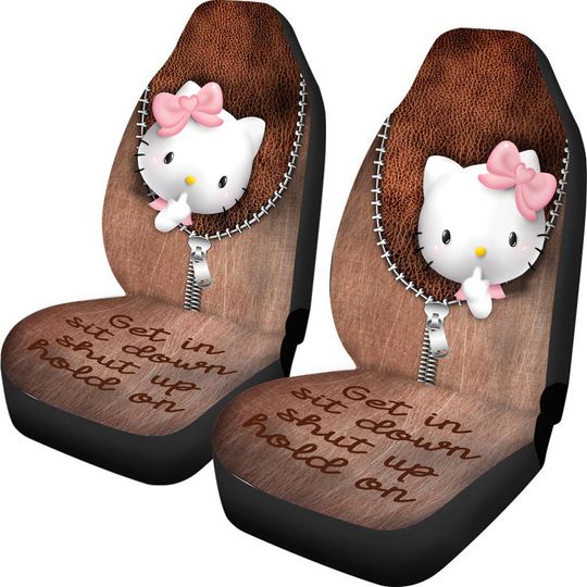 Hello Kitty Car Seat Covers, Seat Covers For Car, Hello Kitty Auto Seat Cover