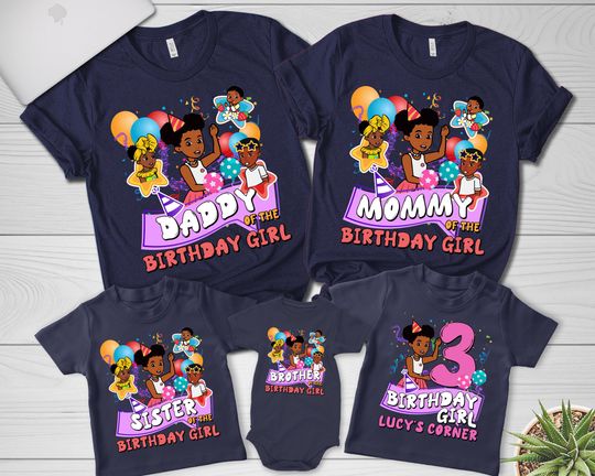 Gracie's Corner Birthday Family Shirts, Gracie's Corner Birthday Girl Shirt, Custom Gracie's Corner Shirt, Personalized Birthday Girl