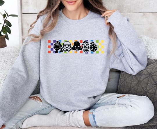 LGBT Star Wars Pride Sweatshirt, Darth Vader Pride Sweater, Stormtrooper Pride Shirt, Queer LGBT Tee