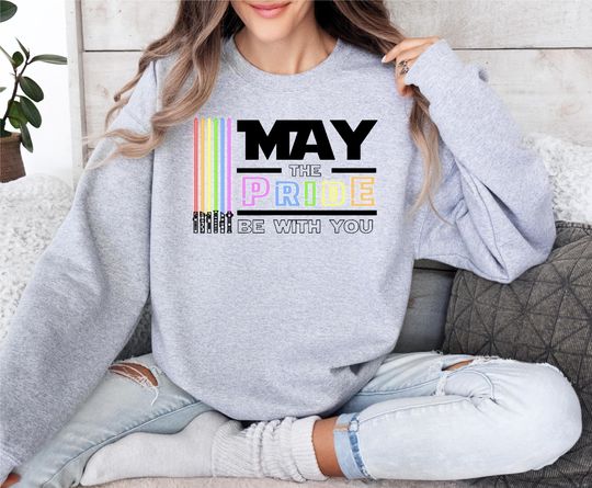 LGBT Star Wars Pride Shirt, Disney Lightsaber Flags Tee, I Find Your Lack of Pride Disturbing Tee, Gay Pride Month Shirt