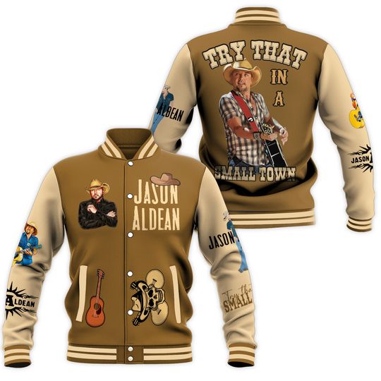 Jason Aldean Baseball Jacket