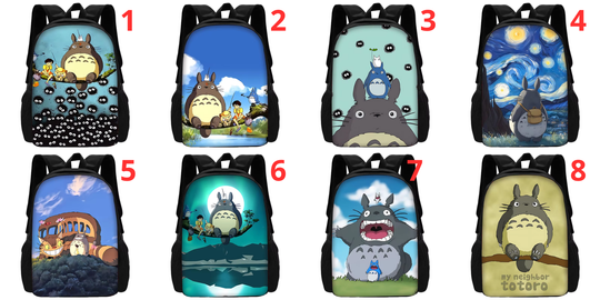 Child School Cartoon Cute Totoro Backpack