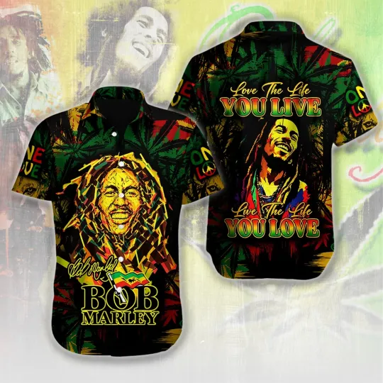 Bob Marley Hawaiian Shirt